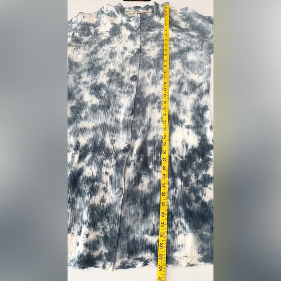 Soft Surroundings Islander Jacket - Waterfall Tie Dye - M - Picture 15 of 15